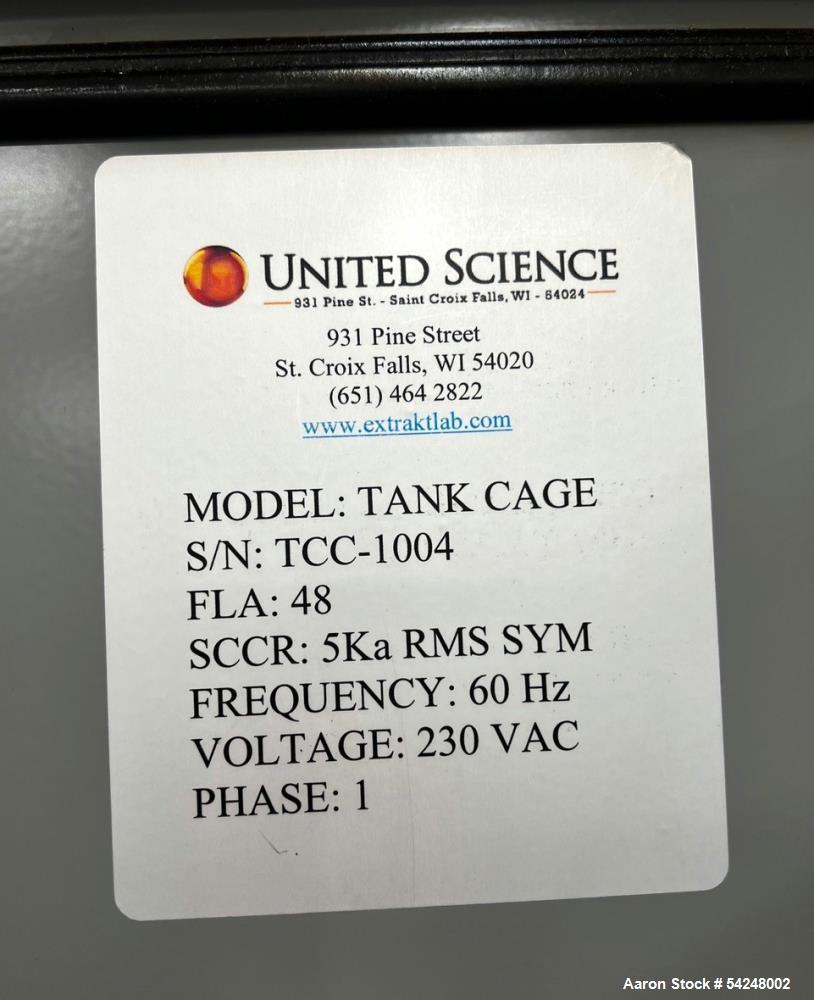 Used ExtraktLAB E-140 Supercritical CO2 Extractor – 422 LBS/Day High-Pressure Extraction System