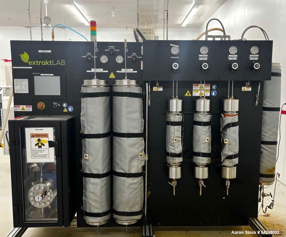 Used ExtraktLAB E-140 CO2 Extraction System – 422 LBS/Day Supercritical Botanical Extractor