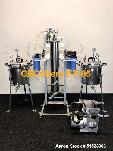 Used Essential Innovations CRC Filters EP-05 Ethanol Extraction & Purification S