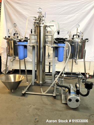 Used-Turnkey CRCfilters EP-05 Ethanol Extraction and Purification System