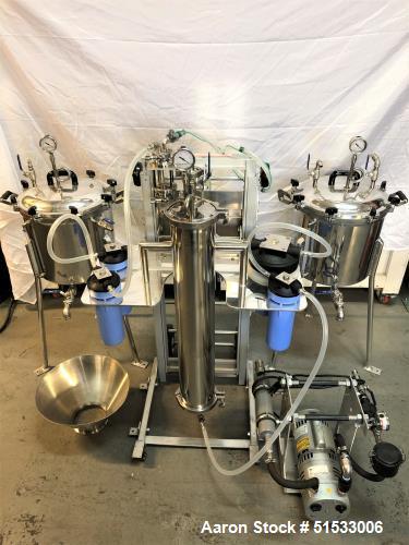 Used Turnkey CRCfilters EP-05 Ethanol Extraction and Purification System