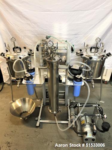 Used-Turnkey CRCfilters EP-05 Ethanol Extraction and Purification System