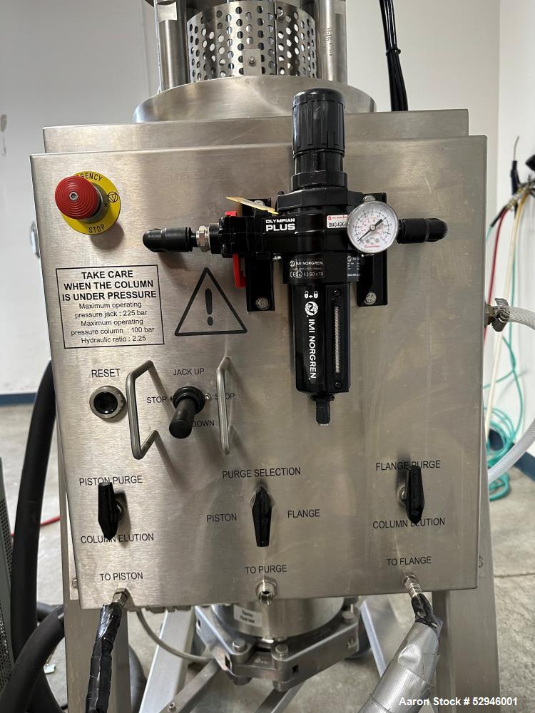 "HIPERSEP PILOT" Automated Liquid Chromatography System. Utilized to purify mole