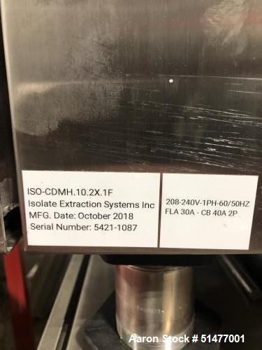 Used IES 2x 10L CO2 Extraction System