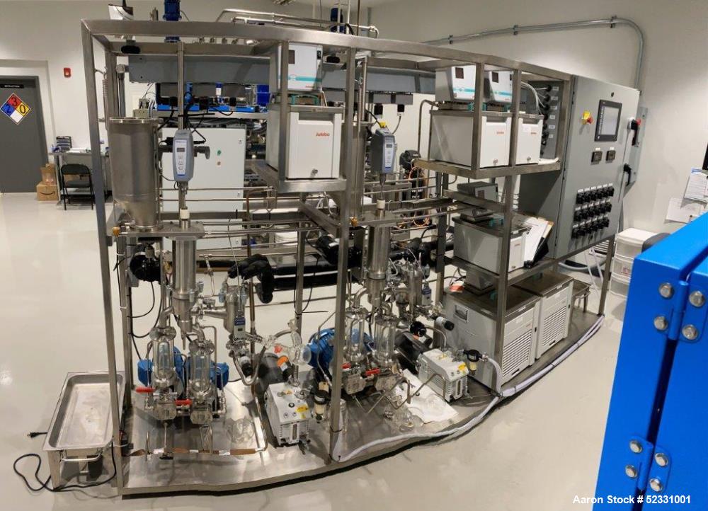 Used Chemtech Services Two Stage Short Path Distillation Unit