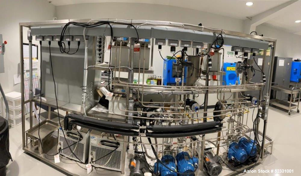 Used Chemtech Services Two Stage Short Path Distillation Unit