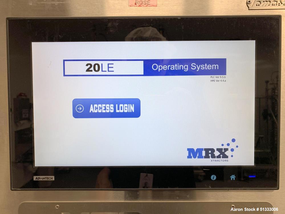 Used MRX 20 LE Supercritical CO2 Automated Extractor System