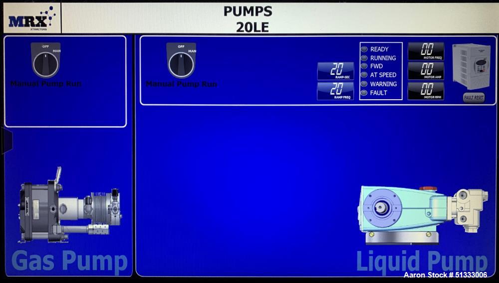 Used MRX 20 LE Supercritical CO2 Automated Extractor System