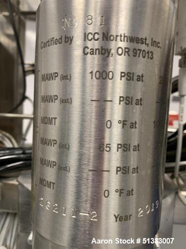 Used MRX 20 LE Supercritical CO2 Automated Extractor System