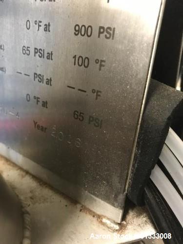 Used MRX 20 L Supercritical CO2 Automated Extractor System.