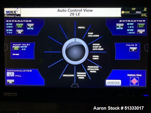 Used- MRX 20 LE Supercritical CO2 Automated Extractor System
