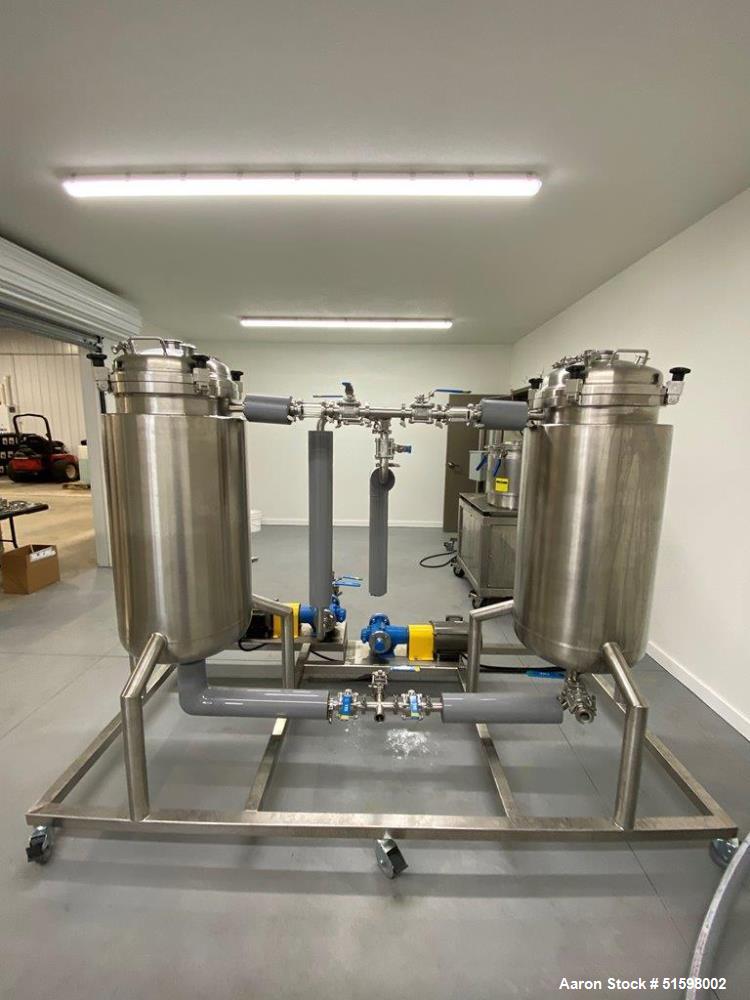 Used- Pinnacle Stainless Alcohol Extraction Skid (AES)