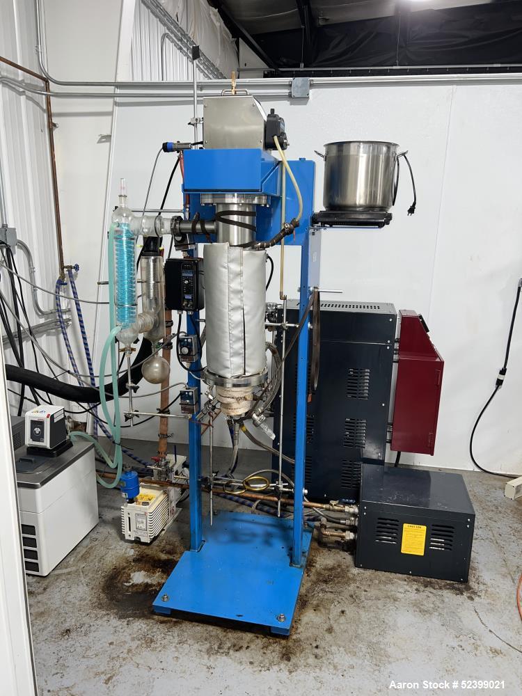 Used Pope Still, 6" WFE. With (2) Heaters and Vacuum pump.