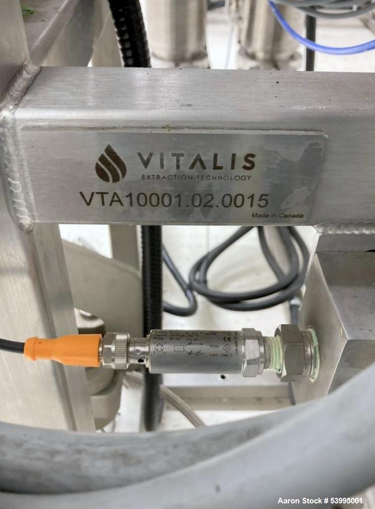 Used Vitalis Q90 Supercritical CO2 Extraction System – Dual 45L Vessels