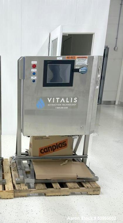 Industrial CO2 Extraction System – Vitalis Q90, 2x45L, Control Panel & HMI