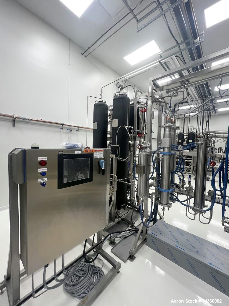 Unused Vitalis Extraction System, Model R200H-SS-GMP. (2) 100 L  stainless steel vessels, 35-150 degrees F extraction temperature range, 0-5000psi extraction pressure range. Includes Accumulator/Pump...