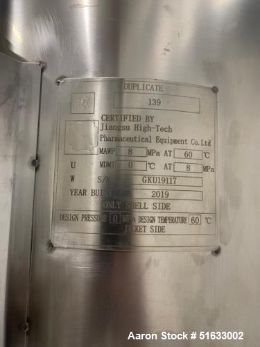 Unused - Shanghai Better Industry Co., Model SCFE-300L(150L x2) Supercritical CO