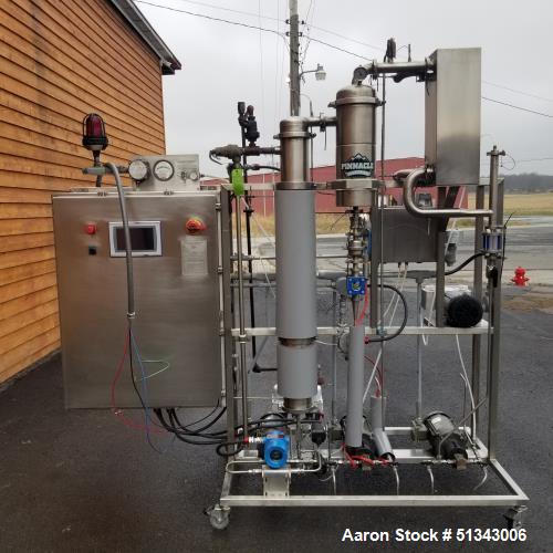 Used Pinnacle Stainless Solvent Recovery Skid