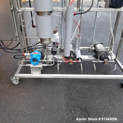 Used Pinnacle Stainless Solvent Recovery Skid