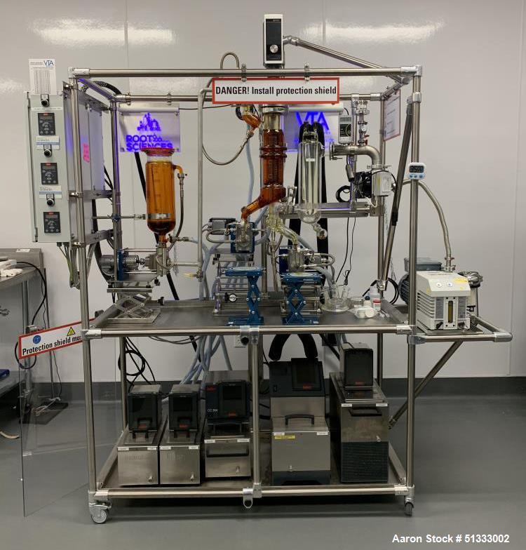 Used- Root Sciences Wiped Film Short Path Distillation Automated System.