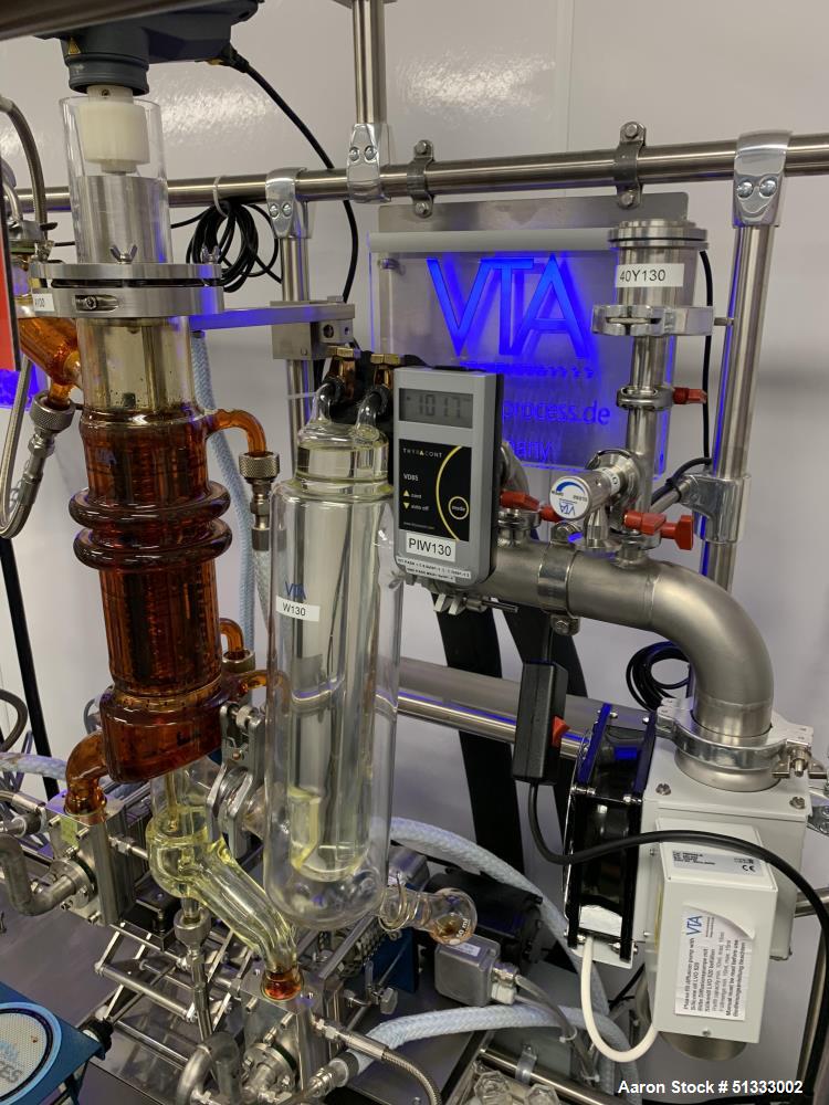 Used- Root Sciences Wiped Film Short Path Distillation Automated System.