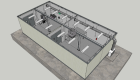 Used M Systems Group Modular Booth