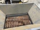 Used Twin Shaft Shredder. Feed throat approximate 22-1/4