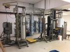 Used-Vitalis Extraction Technology Model Q90 CO2 Extraction System. 2x45L extraction vessels, accumulator skid,  Hydraulic p...