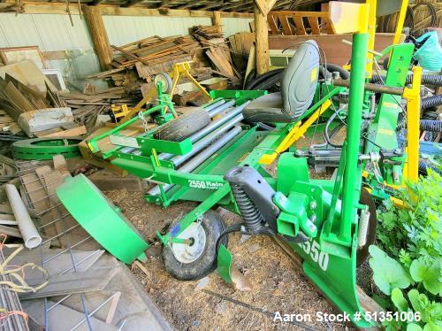 Used Rain-Flo Model 2550 Raised Bed Plastic Mulch Mini Layer