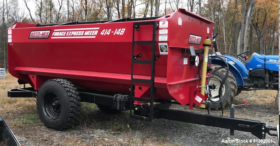 Unused- Cowherd Equipment "Forage Express" Trailer Mixer