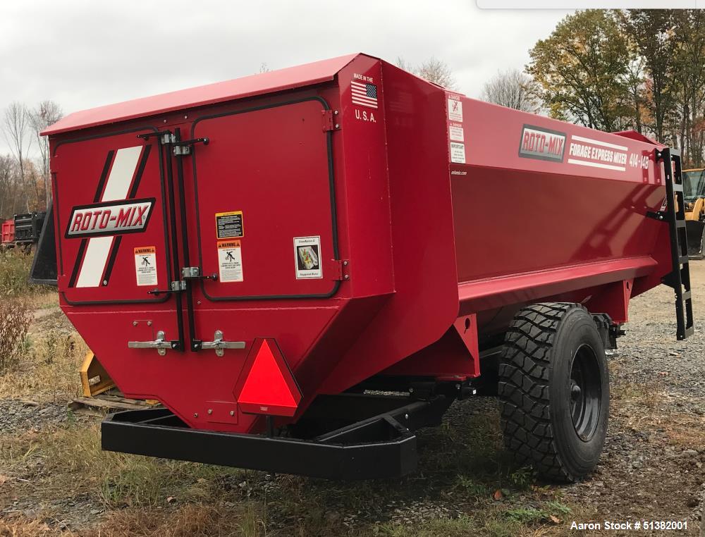 Unused- Cowherd Equipment "Forage Express" Trailer Mixer