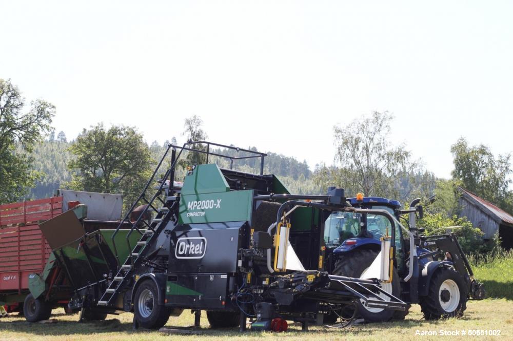 Used- Orkel Baler/Compactor for Cannabis and Hemp Production