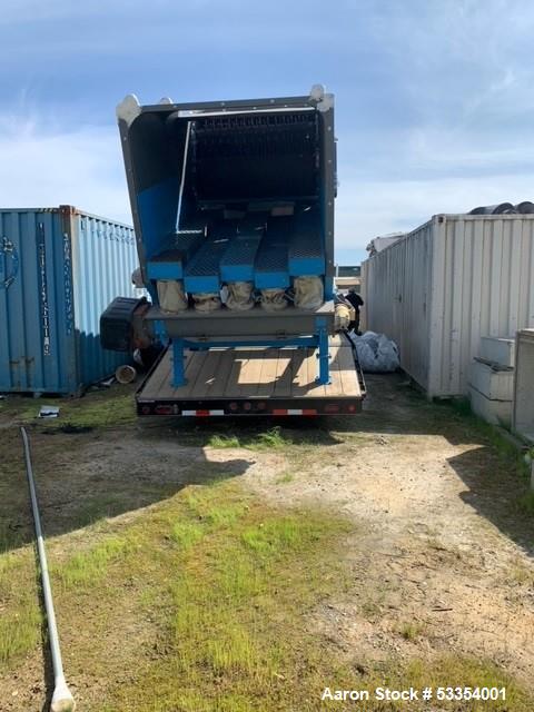 Used Portable BudRubber – 5,000 lbs/hr Capacity, Trailer-Mounted with Generator