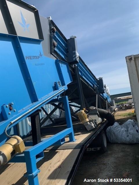 Used Portable BudRubber – 5,000 lbs/hr Capacity, Trailer-Mounted with Generator