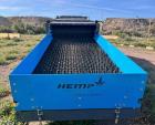 Used Hemp Processing Solutions Stationary BudRubber – 5,000 lbs/hr Capacity, Flower/Fiber Separator with Conveyor and Control Panel