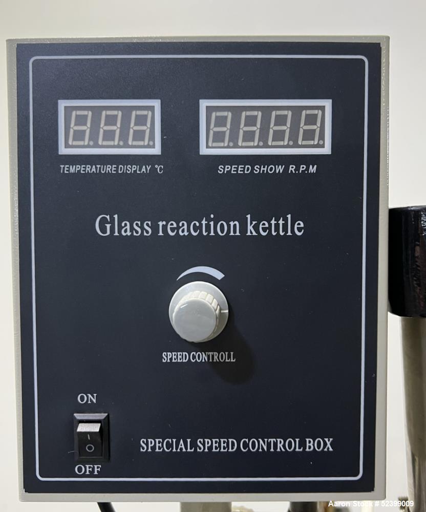 Buy Used 50L Glass Reaction Vessel – Vertical Design, 16” Diameter