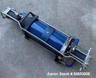 Used Hydraulics International Dual Acting Air Driven Gas Booster CO2 Recovery P