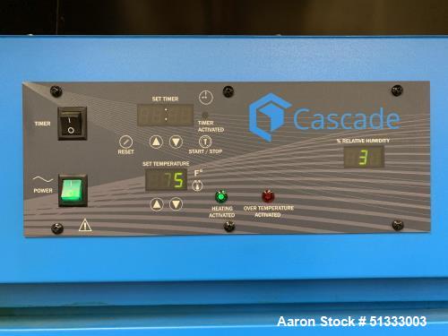 Used Cascade Sciences Drying Decarb Oven. Model CDO-28
