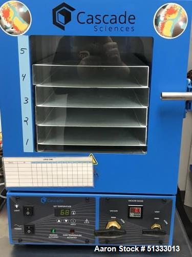 Used Cascade Sciences Vacuum Oven. Model CVO-2