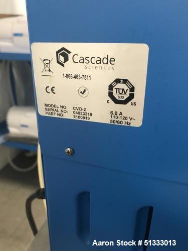 Used Cascade Sciences Vacuum Oven. Model CVO-2