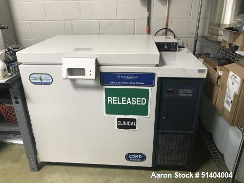 Used New Brunswick Ultra Low Temp -80 Freezer w/ NB CO2/LN2 Back Up Module