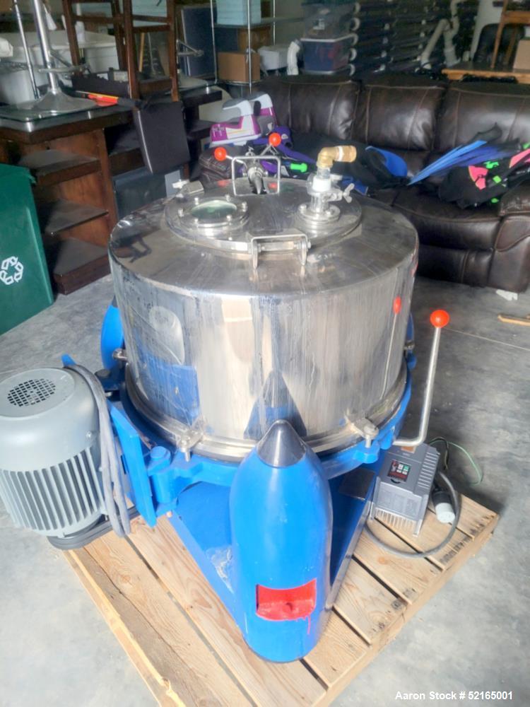 Used US Filtermaxx 50 kg Perforated Bowl Bag Centrifuge