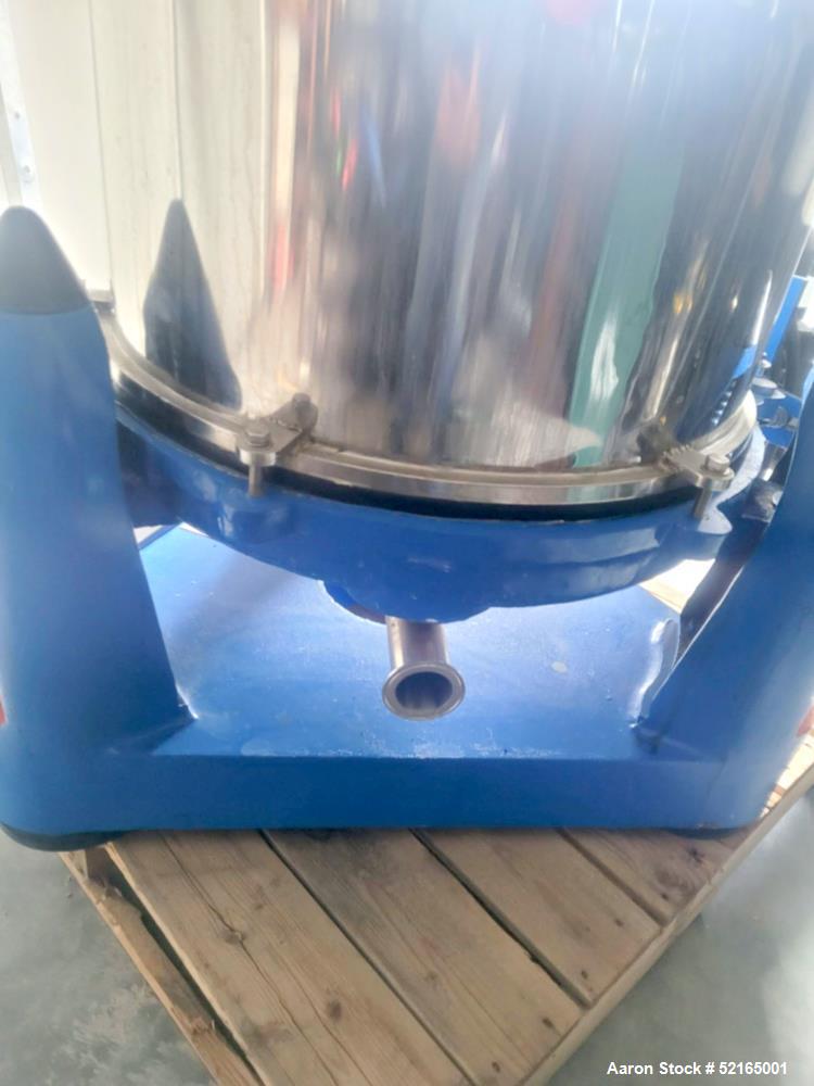 Used US Filtermaxx 50 kg Perforated Bowl Bag Centrifuge