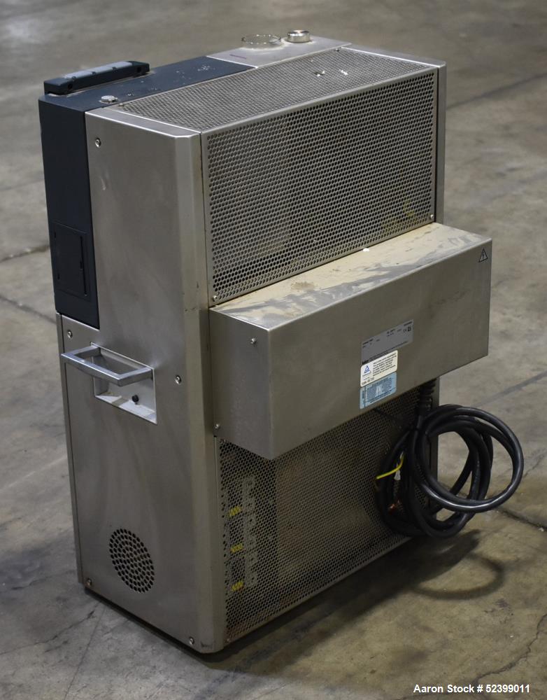 Used- Huber UniStat T-305 Heating Circulator. Operating temperature 65 to 300 degrees C. 5.7" Color Touchscreen. 4.8kW Heati...