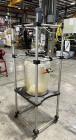 Buy Used 50L Glass Reaction Vessel – Vertical Design, 16” Diameter