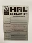 HAL Extraction C1D1 Classic Series Model 150 Extraction Booth