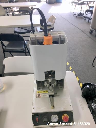 Used Lot of (2) Pnuematic Adjustable Screw Capping Machines