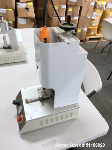 Used Lot of (2) Pnuematic Adjustable Screw Capping Machines