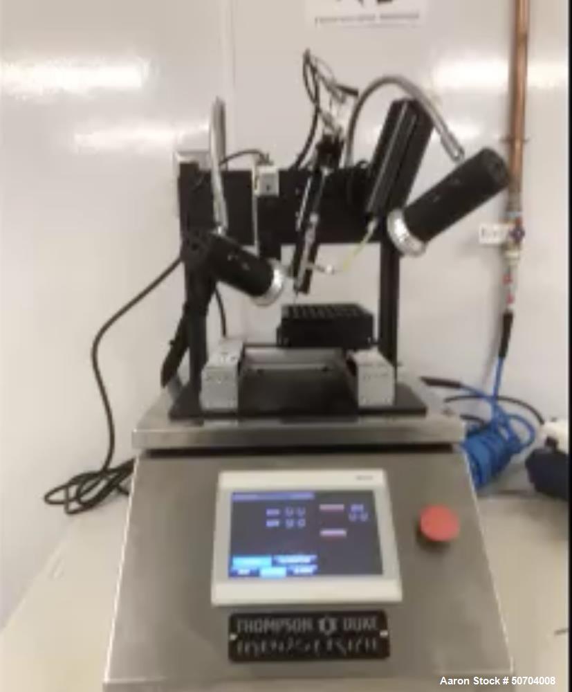 Used Thompson Duke Automatic Cartridge Filling System with MPM Capper