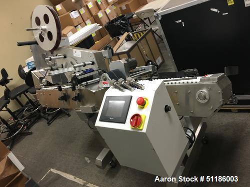 Used Accutek APS-134 Horizontal Wrap Labeler